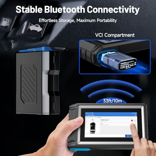 TOPDON AD800BT V2.0 Bidirectional OBD2 Scanner with Lifetime Free Update