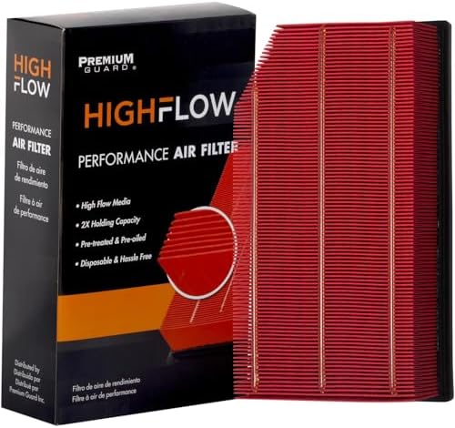 HIGHFLOW PA99455X High Performance, Pre-Oiled Disposable Engine Air Filter | Fits 2018-2026 Jeep Wrangler 3.6L