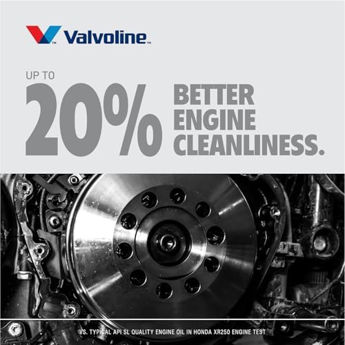 Valvoline 4-Stroke Motorcycle 10W-40 Motor Oil 1 Quart