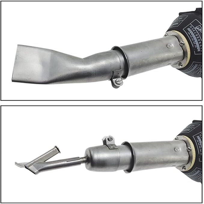 1600W Plastic Welder Hot Air Gun Torch Welding Heat Gun Handhold Rod with Speed Nozzles Pistol Hot Gas Pistol