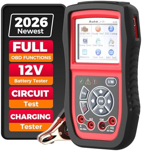 Autel AL539B OBD2 Scanner Battery Tester, 2.0 of AL519 AL539 Code Reader