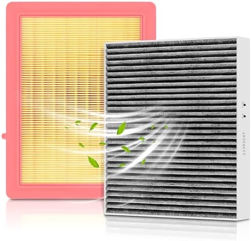 Engine & Cabin Air Filter Kit, Replaces 23279657 23393247 CA12260