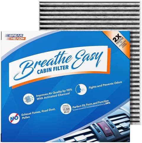 Spearhead Odor Defense Breathe Easy AC & Heater Cabin Air Filter (BE-552)