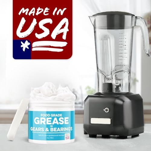 IMPRESA High-Viscosity 4 Oz Food Grade Grease - White Smooth Operation for Stand Mixers & Appliances - Gear Wear Protection & Extended Equipment Life - Food-Safe Formula Made in USA (Pack of 2)