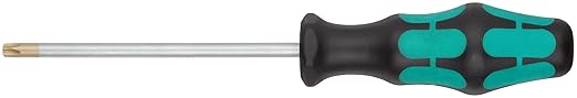 Wera 05028055001 Kraftform Plus 367 Torx HF Screwdriver, Holding Function, TX 30 Head, 4-9/16" Blade Length