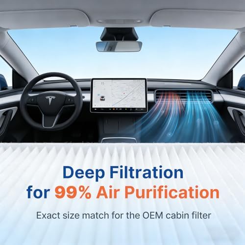 Cabin Air Filter Fits Mazda 3 (2019-2023), CX-30 (2020-2023), CX-50(2023); Replacement for CF12773 BDTS61J6X, MP111BDGF, BDGF-61-J6X