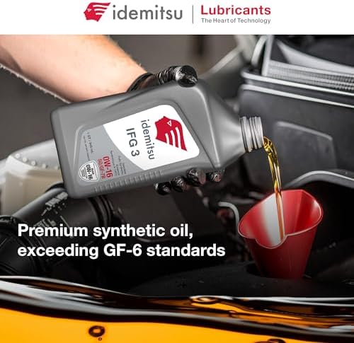 Idemitsu IFG3 0W-16 SP/GF-7B Full Synthetic Motor Oil – 1 Quart