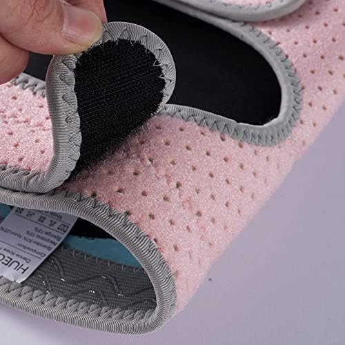 HUEGLO Dance Volleyball Knee Pads for Women,Soft Cushion for Work,Pink,XL