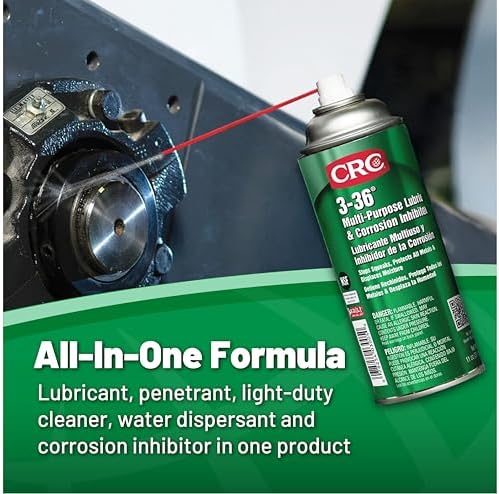 CRC 3-36 Multi-Purpose Lubricant and Corrosion Inhibitor Spray - 11 oz
