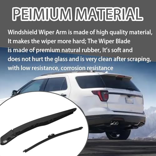 Car Rear Windshield Wiper Arm Kit, Rear Wiper Cover Accessories