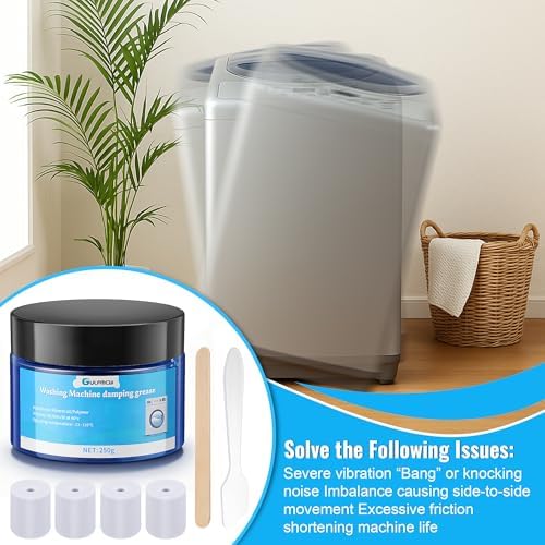 8.8 oz (250g) Washing Machine Damping Grease with 32 Foam Inserts