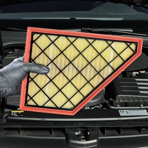 Capume Engine Air Filter JM2332 Fits for Enclave 2018-2025 2026, XT5 2017-2026, XT6 2020-2025, Blazer 2019-2026, Traverse 2018-2026, Acadia 2017-2026, Replacement for 23321606, CA12166