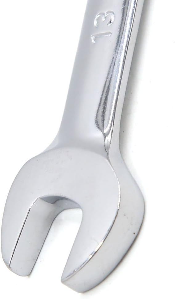 13mm/0.51inch Flex-Head Open End Socket Wrench Ratchet Swivel Head Flex Combination Spanner Wrench Hand Tools