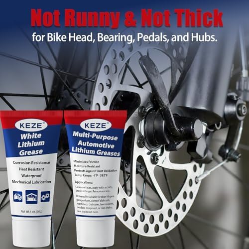 Keze Lithium Grease Tube Multi-Purpose Bike Grease Lube Marine Automotive