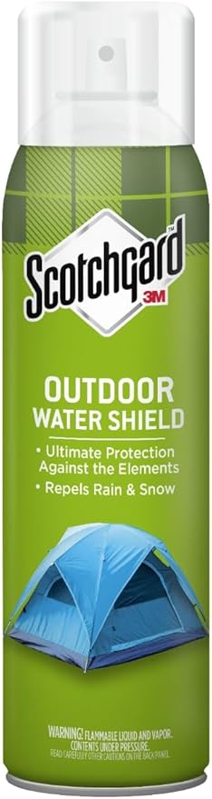 Scotchgard Outdoor Water Shield, Water Repellent Spray for Outdoor Summer and Spring Gear and Patio Furniture, Fabric Spray for Protection Against the Rainy Spring Weather, 13 oz