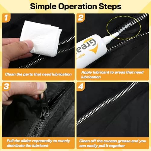 5 Pack Zipper Lubricant for Metal and Plastic