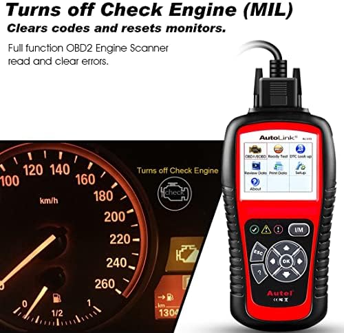 Autel AutoLink AL519 OBD2 Scanner, OBDII & CAN Car Diagnostic Scan Tool