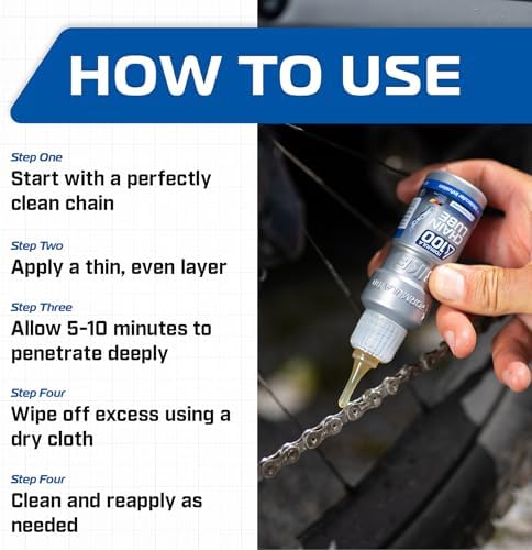 All Conditions Bike Chain Lube, Bicycle Chain Lubricant, 50ml