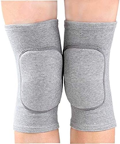 JUMISEE Kids Knee Pad, Anti-Slip Padded Sponge Knee Brace Breathable Flexible Elastic Knee Support for Football Volleyball Dance Skating Basketball Sports