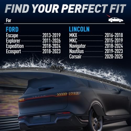 Rear Wipers for Lincoln Nautilus 2019-2023/ Lincoln Corsair 2020-2025