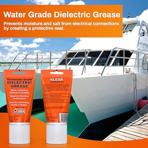 Dielectric Grease, Non-Conductive Technician Grade Silicone Grease, 3.3 oz