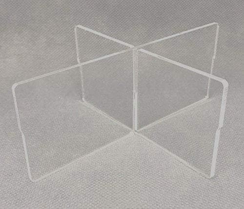 Dividers for Akro-Mils 20702 Large Drawer, 4 Section, Pack of 6 (Large Drawer, Old Style)
