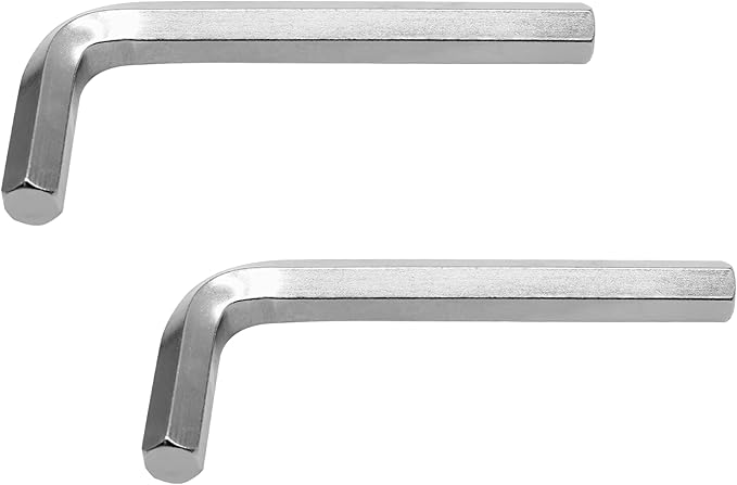 Piutouyar 12mm Hex Key Allen Key L Shaped Wrench, Small Hex Wrench for Bike & Furniture Repair (2Pcs)