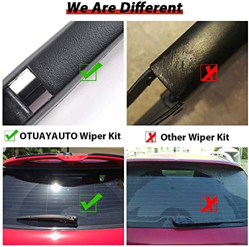 OTUAYAUTO Rear Wiper Arm Blade Set Replacement for 2011-2017 Honda Odyssey