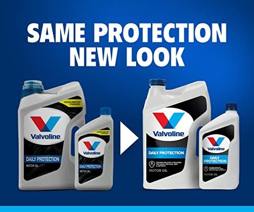 Valvoline Daily Protection 5W-30 Synthetic Blend Motor Oil 1 QT (Pack of 2)