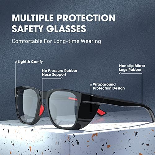 Safety Glasses Anti-Fog Goggles Protective Eyewear Anti Blue Light Protection Glasses For Women And Men