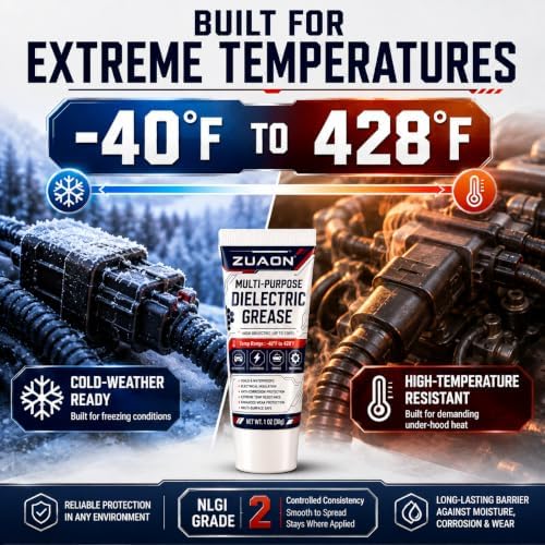 Dielectric Grease for Spark Plug Automotive Electrical Connectors 1oz