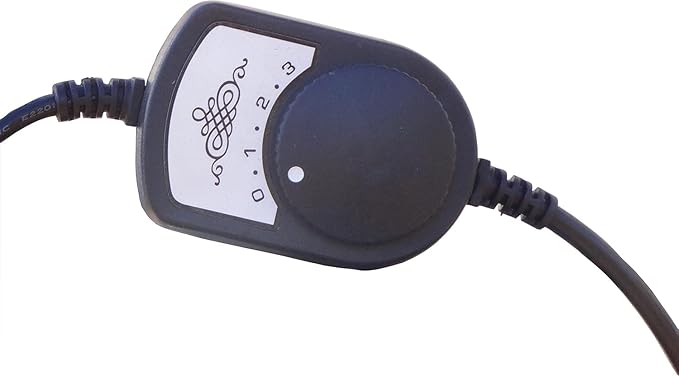 HydroMist Oscillating Wall Mounted Outdoor-Rated Fan, 3-Speed Control on Cord, Alum Fan Blade, Mounting Bracket and Black Cover Included, Residential/Commercial, 24”, Dark Brown