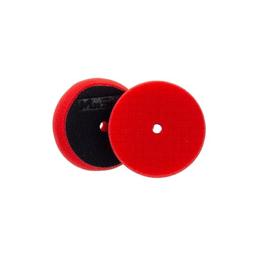 Maxshine 3" Universal Cross Cut Polishing Foam Pad for Finishing – Hook & Loop – DA & Rotary Polisher Compatible – Cross Cut Design for Heat Control & Efficient Compound Application