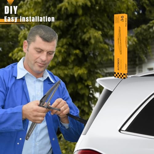 AUTOBOO 12" Rear Wiper Blade Replacement for Benz ML350 GL350 Nissan Rogue
