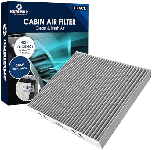 KURIMUP CF11183 Premium Cabin Air Filter with Activated Carbon, Fit for Dodge Durango (2011-2023), Jeep Grand Cherokee (2011-2021)/Grand Cherokee WK (2022)