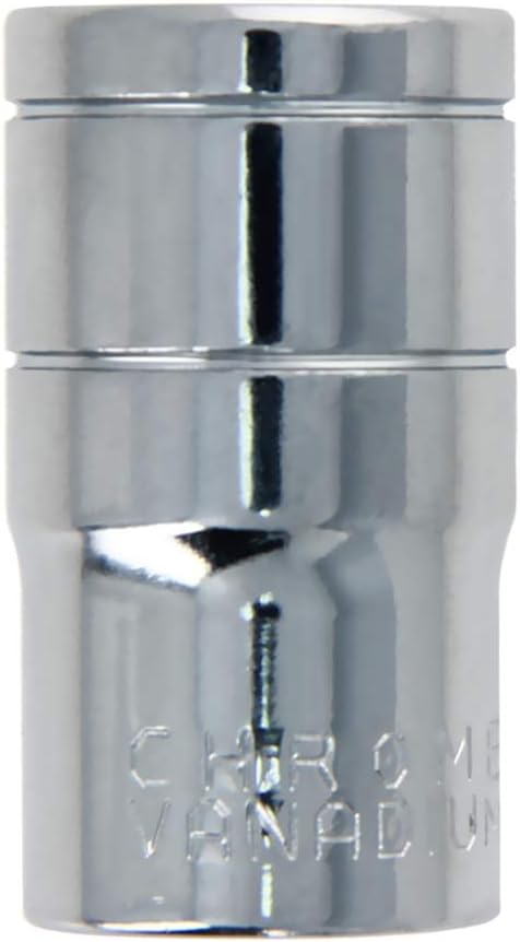 Utoolmart Shallow Socket 1/2 Inch Drive, Metric, 15mm, 6-point Impact Socket, for Automotive Repairs, Household Maintenance, DIY Hand-Making