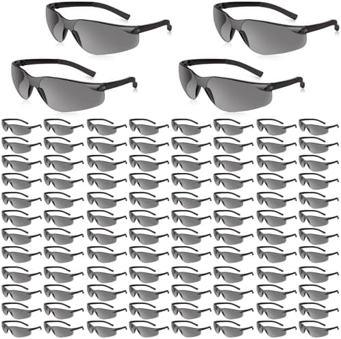 Salfboy Bulk Safety Glasses Tinted, Scratch-Resistant Eye Protection