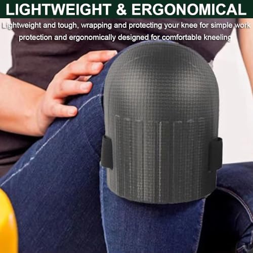 SUJAYU Gardening Knee Pads for Women, Soft Foam Knee Pads for Men Construction, Work Knee Pad for Men Women, Rodilleras Para Roofing Rodilleras Para Trabajo (Blue)