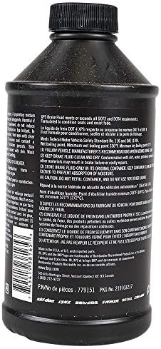 Ski-Doo OEM XPS DOT 4 Hydraulic Brake Fluid 12oz, 9779151