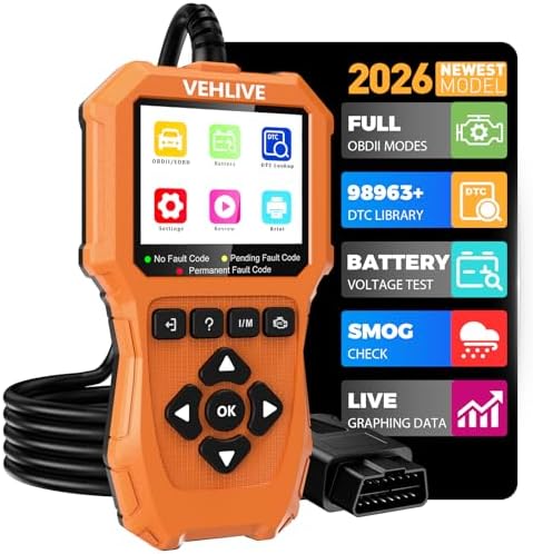 V880 OBD2 Scanner Diagnostic Tool for Car Code Reader/Reset Emissions Test