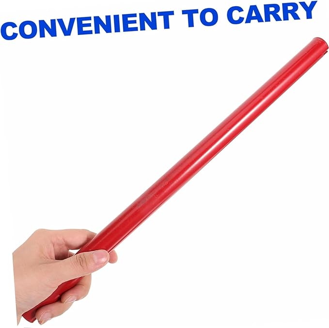 Jack Handle,Floor Jack Hydraulic Bottle Big Red Vertical Car Handle Replacement, Bottle Jack Handle with Handle Sleeve（Red，50t）