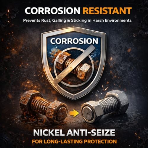 Realth Nickel Anti-Seize Lubricant 1oz 2 Pack High Temp Anti Seize Grease
