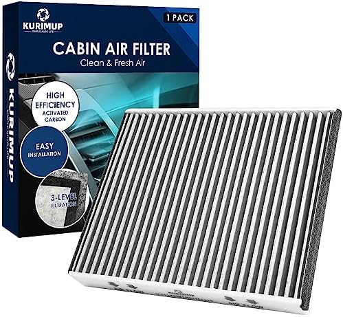 KURIMUP Premium Cabin Air Filter with Activated Carbon,Replacement for CF11920,Fit for Ford C-Max(2013-2018)/Escape(2013-2019)/Focus(2012-2018)/GT(2017-2022),Lincoln MKC(2015-2019).