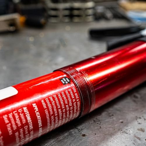 AGS Sticky Red Multipurpose Grease, Lithium Complex, NLGI #2, Water Resistant, Extreme Pressure, 14 oz Cartridge