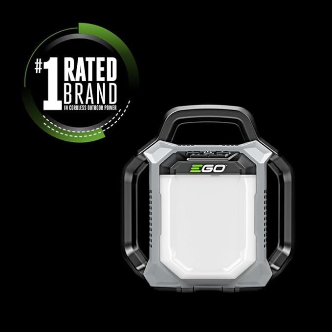 EGO Power+ Portable Compact Light, Rechargeable, Up to 3,000 Lumens Work Light, Battery and Charger Not Included - LT0300