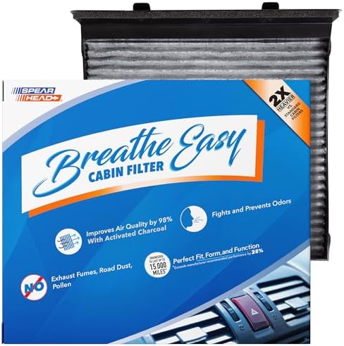 Spearhead Odor Defense Breathe Easy AC & Heater Cabin Air Filter (BE-930)