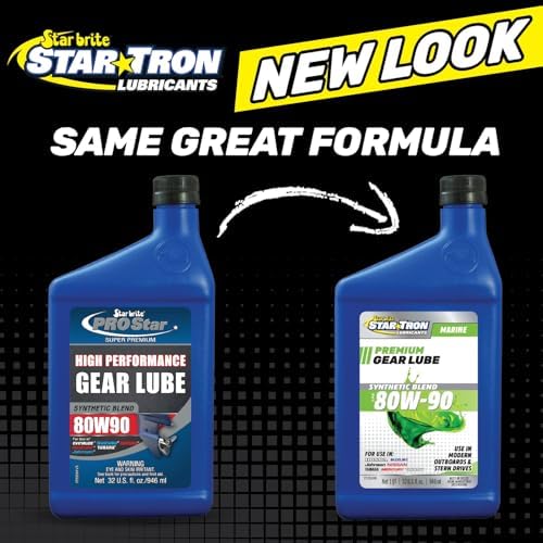STAR BRITE Synthetic Lower Unit 80W-90 Gear Lube, Marine Grade