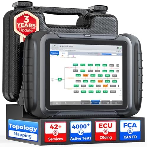 XTOOL D8S AI-Assisted Bidirectional OBD2 Scanner with Topology Mapping