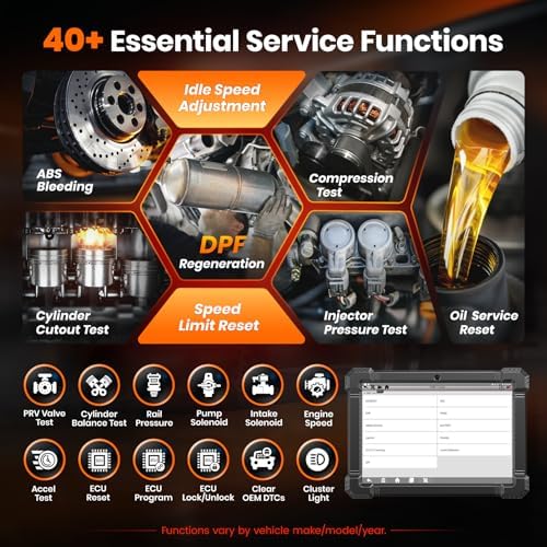ANCEL X7HD PRO Heavy Duty Truck Scanner with 42+ Functions & ECU Coding
