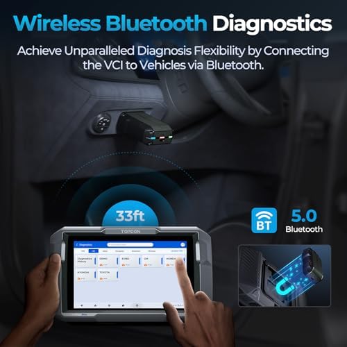 TOPDON AD900 Lite OBD2 Scanner, Bidirectional Scan Tool, 8" Large Screen